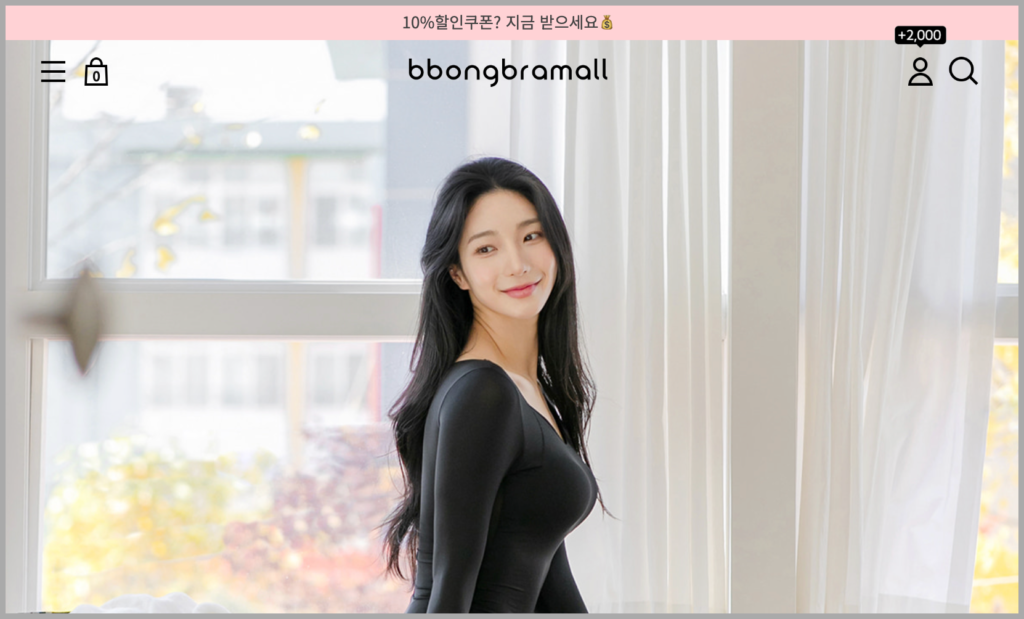 여성(여자) 속옷 전문 쇼핑몰